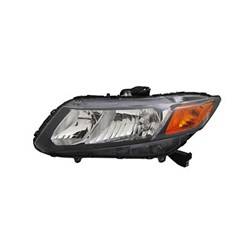 2012 Honda Civic Driver's Headlight Assembly