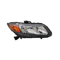 2012 Honda Civic Passenger's Headlight Assembly