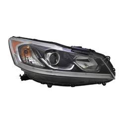 2016-2017 Honda Accord Passenger's Headlight Assembly