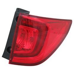 2016-2018 Honda Pilot Passenger's Outer Tail Light Assembly