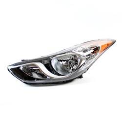 2011-2013 Hyundai Elantra Driver's Headlight Assembly