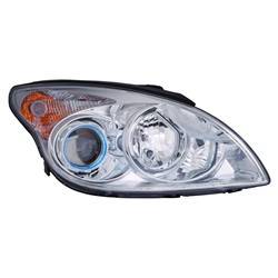 2010-2012 Hyundai Elantra Passenger's Headlight Assembly