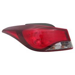 2014-2016 Hyundai Elantra Driver's Outer Tail Light Assembly