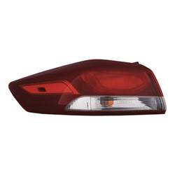 2017-2018 Hyundai Elantra Driver's Outer Tail Light Assembly