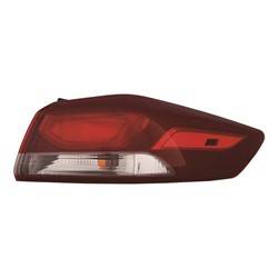 2017-2018 Hyundai Elantra Passenger's Outer Tail Light Assembly