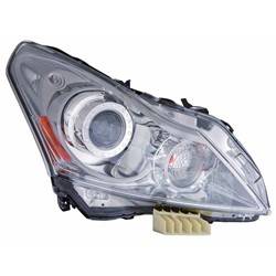 2010-2013 Infiniti G37 Passenger's Headlight Assembly