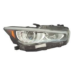 2018-2024 Infiniti Q50 Passenger's Headlight Assembly