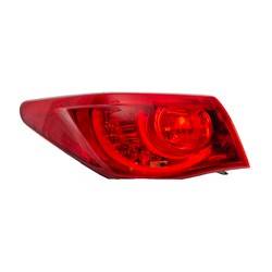 2014-2015 Infiniti Q50 Driver's Outer Tail Light Assembly