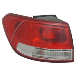 2016-2018 Kia Sorento Driver's Outer Tail Light Assembly