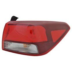 2018-2023 Kia Rio Passenger's Outer Tail Light Assembly