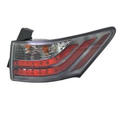 2011-2013 Lexus CT Passenger's Outer Tail Light Assembly