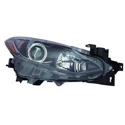 2014-2016 Mazda 3 Passenger's Headlight Assembly