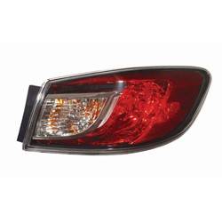 2010-2013 Mazda 3 Passenger's Outer Tail Light Assembly