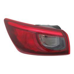 2016-2022 Mazda CX-3 Driver's Outer Tail Light Assembly