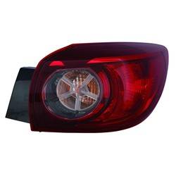 2014-2018 Mazda 3 Passenger's Outer Tail Light Assembly