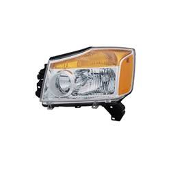 2008-2015 Nissan Titan Driver's Headlight Assembly