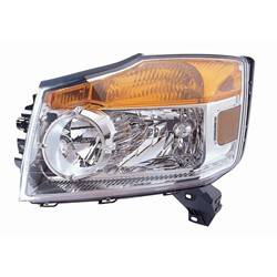 2008-2015 Nissan Armada Driver's Headlight Assembly