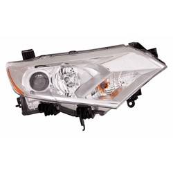 2011 Nissan Quest Passenger's Headlight Assembly