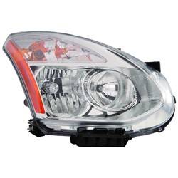 2009-2010 Nissan Rogue Passenger's Headlight Assembly