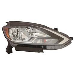 2016-2019 Nissan Sentra Passenger's Headlight Assembly