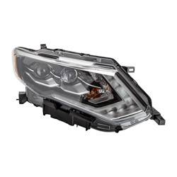 2017-2018 Nissan Rogue Passenger's Headlight Assembly