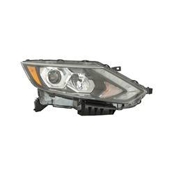 2017-2019 Nissan Qashqai, Nissan Rogue Sport Passenger's Headlight Assembly