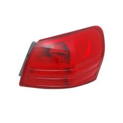 2008-2013 Nissan Rogue Passenger's Outer Tail Light Assembly
