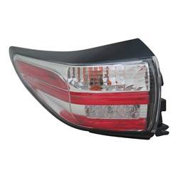 2015-2018 Nissan Murano Driver's Outer Tail Light Assembly