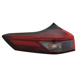 2021 Nissan Rogue Driver's Outer Tail Light Assembly