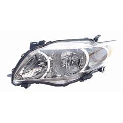 2009-2010 Toyota Corolla Driver's Headlight Assembly