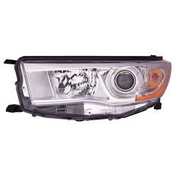 2014-2016 Toyota Highlander Driver's Headlight Assembly