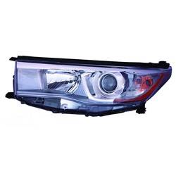 2014-2016 Toyota Highlander Driver's Headlight Assembly