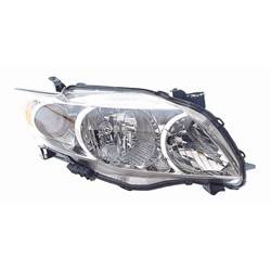 2009-2010 Toyota Corolla Passenger's Headlight Assembly