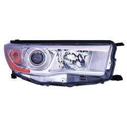 2014-2016 Toyota Highlander Passenger's Headlight Assembly