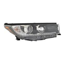 2017-2018 Toyota Highlander Passenger's Headlight Assembly
