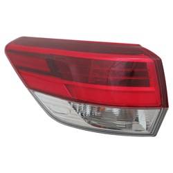 2017 Toyota Highlander Driver's Outer Tail Light Assembly