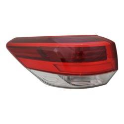 2018-2019 Toyota Highlander Driver's Outer Tail Light Assembly