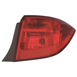 2017-2019 Toyota Corolla Passenger's Outer Tail Light Assembly