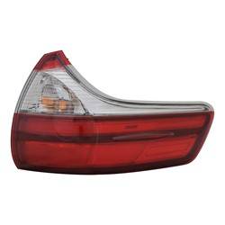 2020 Toyota Sienna Passenger's Outer Tail Light Assembly