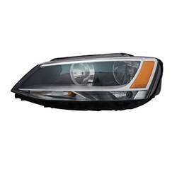 2011-2016 Volkswagen Jetta Driver's Headlight Assembly