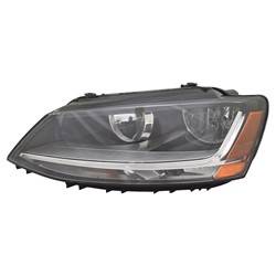 2017-2018 Volkswagen Jetta Driver's Headlight Assembly