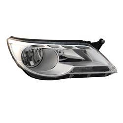 2009-2011 Volkswagen Tiguan Passenger's Headlight Assembly