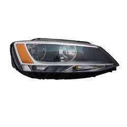 2011-2016 Volkswagen Jetta Passenger's Headlight Assembly