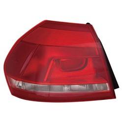 2012-2015 Volkswagen Passat Driver's Outer Tail Light Assembly