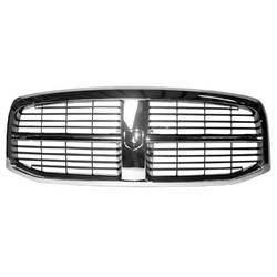 '06-'08 Dodge Ram 1500, '06-'09 Dodge Ram 2500, '06-'09 Dodge Ram 3500 Grille