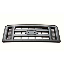 '08-'14 Ford E-150, '08-'14 Ford E-250, '08-'24 Ford E-350 Super Duty, '08-'24 Ford E-450 Super Duty Grille