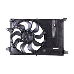 '16-'22 Chevrolet Spark Radiator And Condenser Fan Assembly With One Big Fan