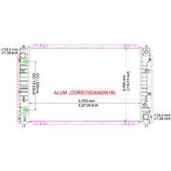 '05-'08 Ford Escape, '05-'08 Mercury Mariner, '05-'08 Mazda Tribute Radiator