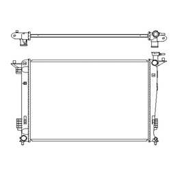 '11-'15 Hyundai Tucson, '11-'13 Kia Sportage Radiator
