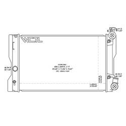'09-'13 Toyota Corolla, '09-'13 Toyota Matrix Radiator